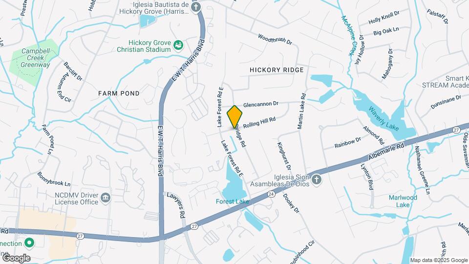 6131 Woodbridge Rd Map and Location Details