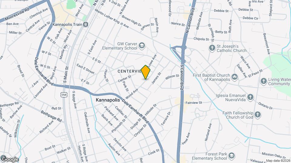 388 Wood Ave Map and Location Details