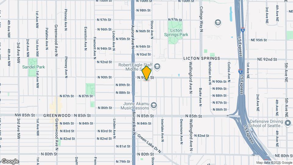 Midvale Apartments Mapa y Detalles de la Ubicación