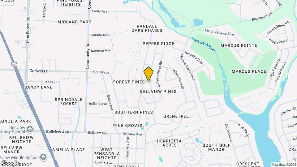 6555 Bellview Pines Pl Map and Location Details