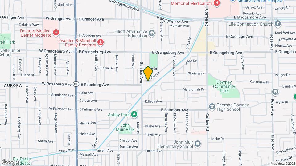 715 E Roseburg Ave Map and Location Details