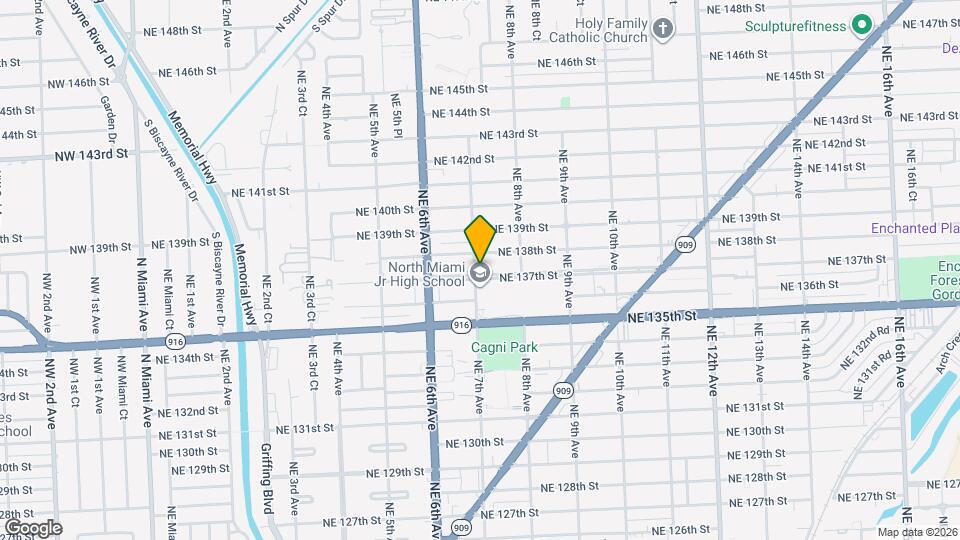 701 NE 137th St Map and Location Details