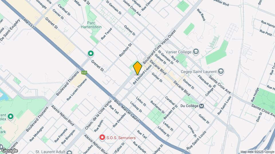 1645 Édouard-Laurin Boul Map and Location Details