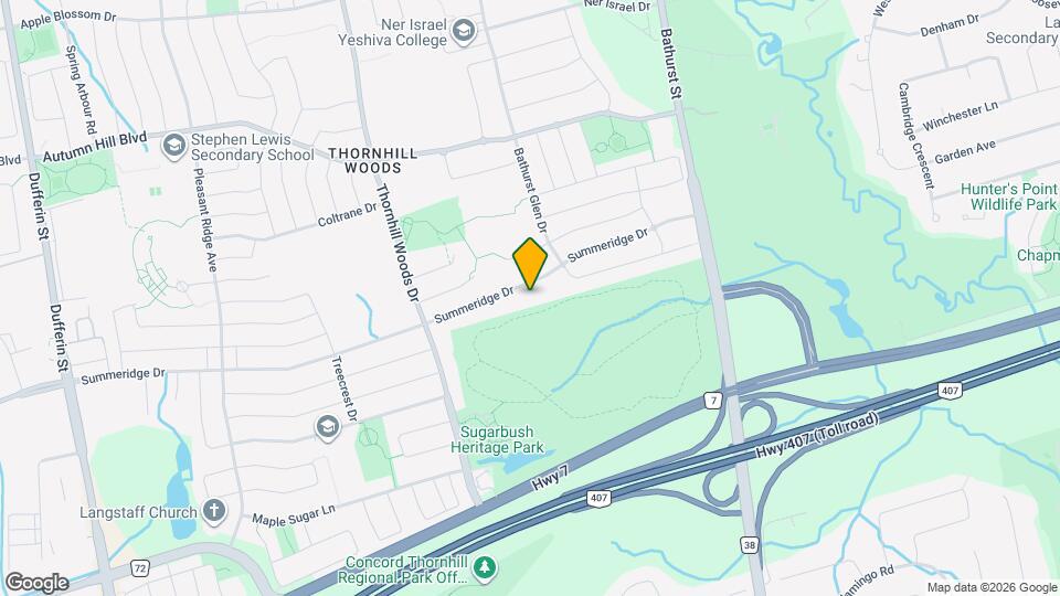 187 Summeridge Dr Map and Location Details