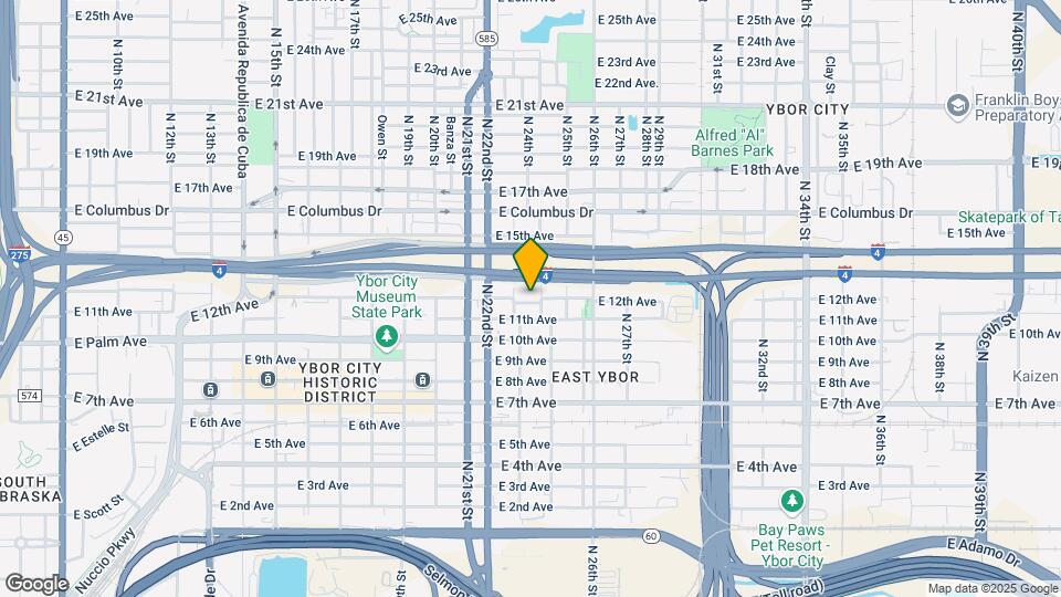 2314 E 12th Ave Map and Location Details