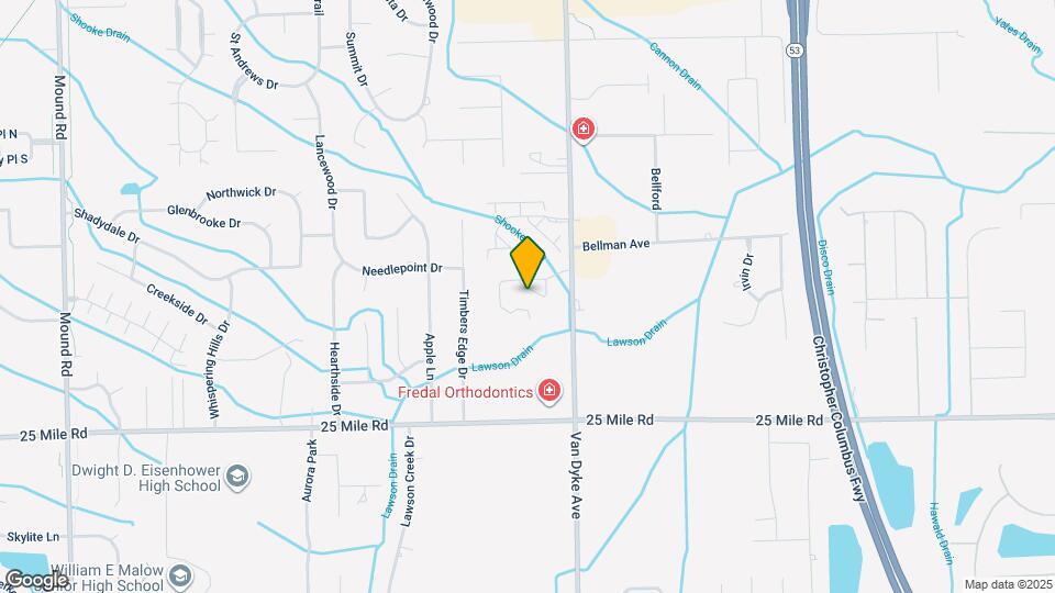 55439 Ambassador Ct Map and Location Details