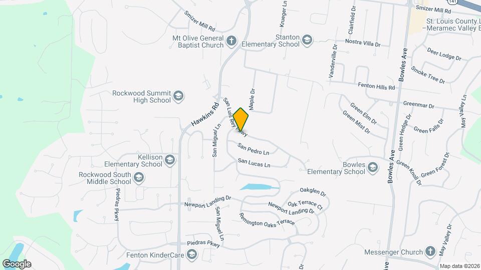 1894 San Luis Rey Pkwy Map and Location Details