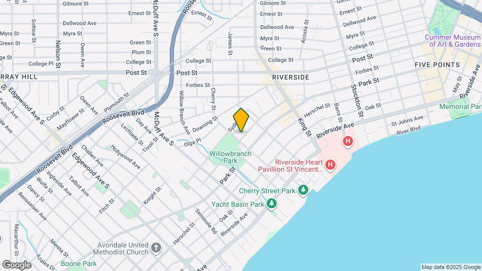 2855 Lydia St Mapa y Detalles de la Ubicación