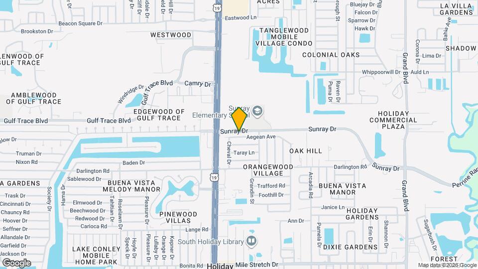 4615 Aegean Ave Map and Location Details