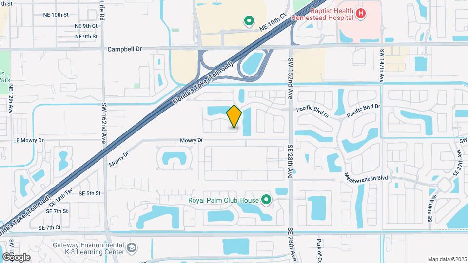 116 NE 25th Terrace Map and Location Details