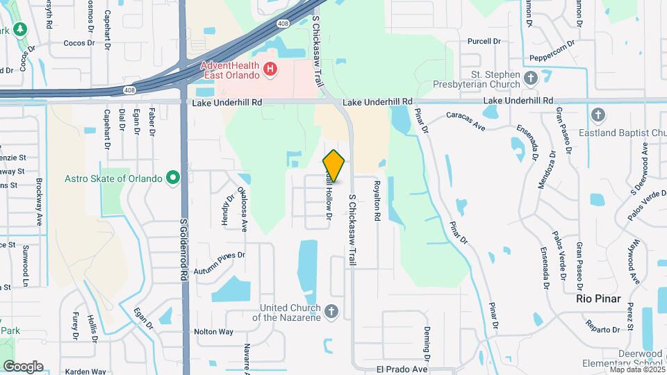 701 Quail Hollow Dr Map and Location Details