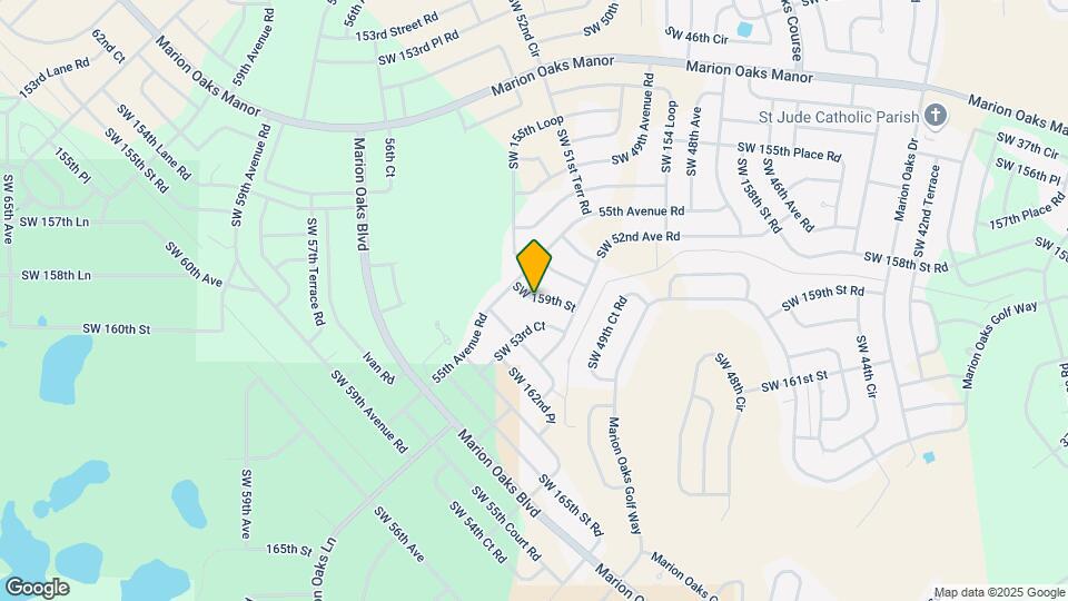 5210 SW 159th St Map and Location Details