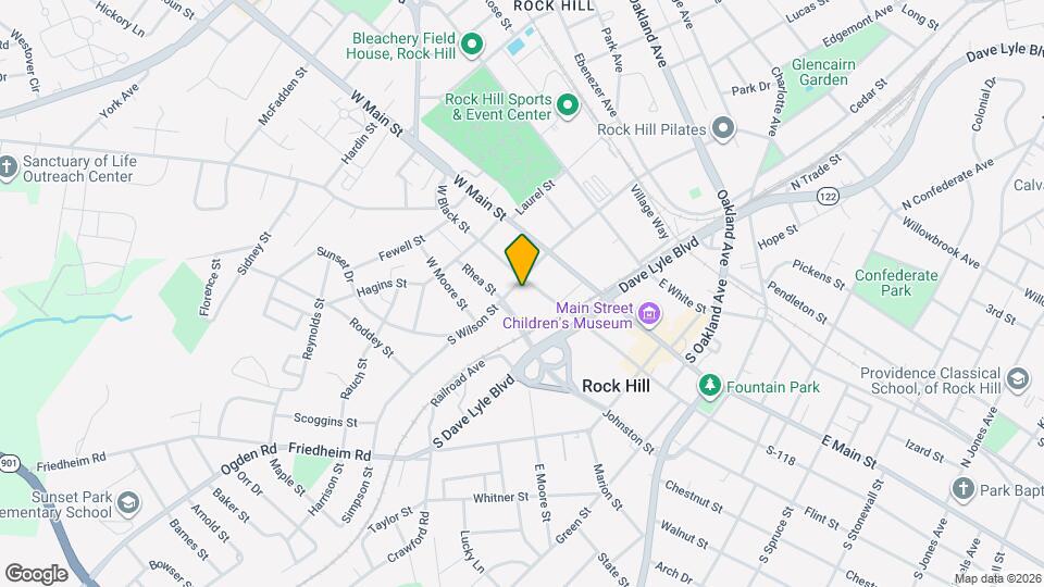 175 W Black St Map and Location Details