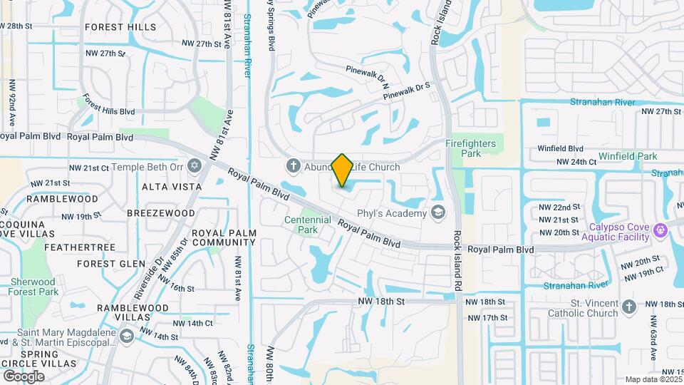 7715 NW 21st Ct Mapa y Detalles de la Ubicación