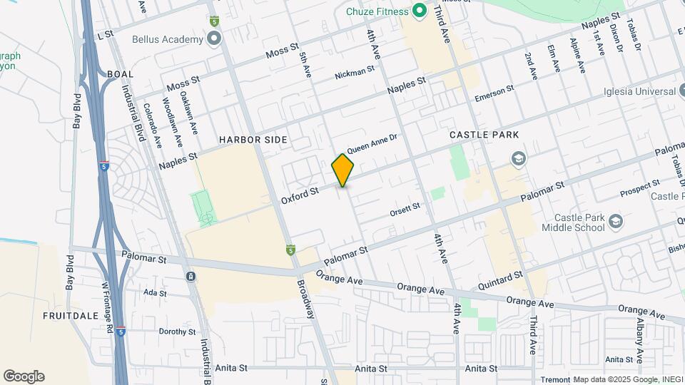 1208 5th Ave Mapa y Detalles de la Ubicación