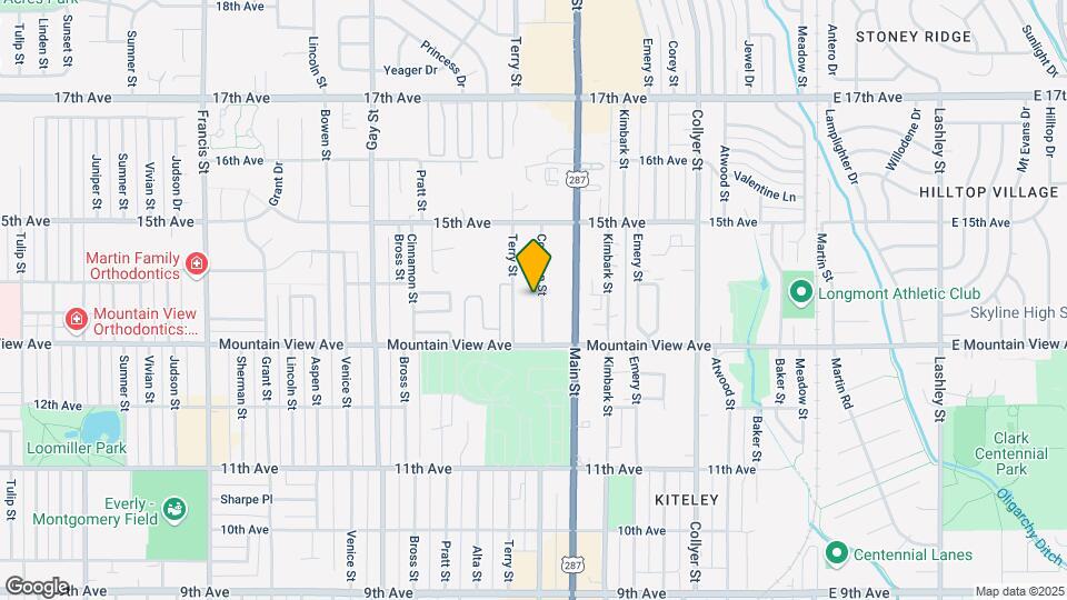 1345 Coffman St Map and Location Details