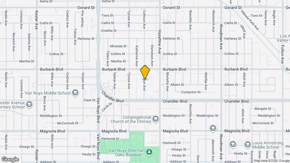 5514 Calhoun Ave Map and Location Details