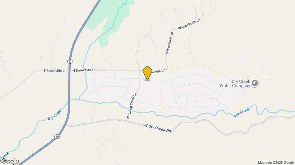 8793 W Mirror Pond Dr Map and Location Details