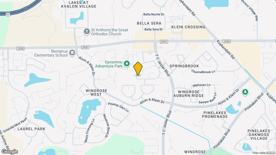 21206 Shadow River Ln Map and Location Details