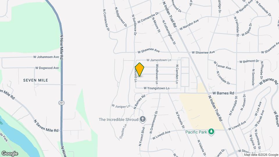 5906 W Yorktown Ln Map and Location Details