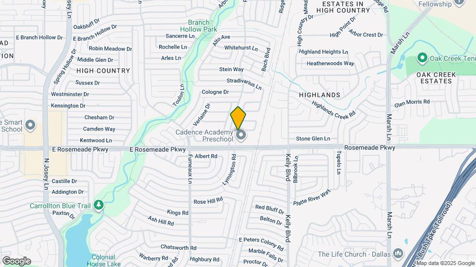 2108 Avignon Dr Map and Location Details