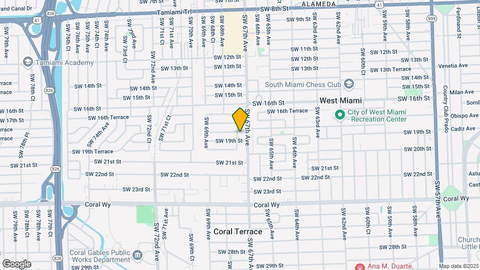 1815 SW 67th Ct-Unit -2 Map and Location Details