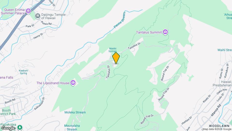 3665 Tantalus Dr Map and Location Details