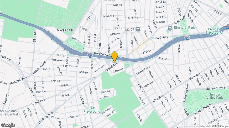 66-35 Grand Ave Map and Location Details