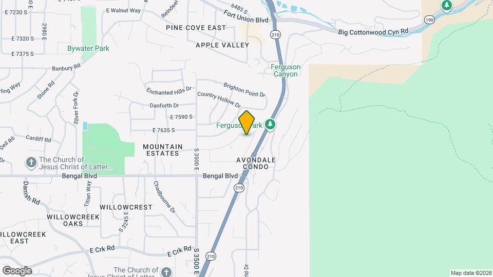 3656 Summer Hill Dr Map and Location Details