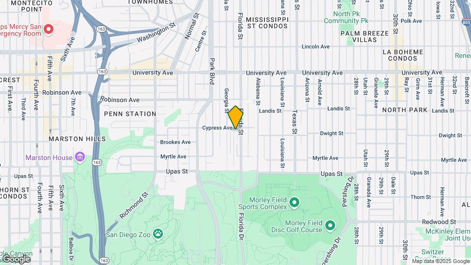3633 Wilshire Ter Map and Location Details