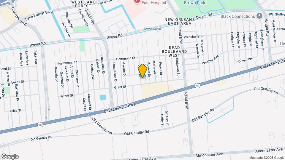 4619 Citrus Dr Map and Location Details