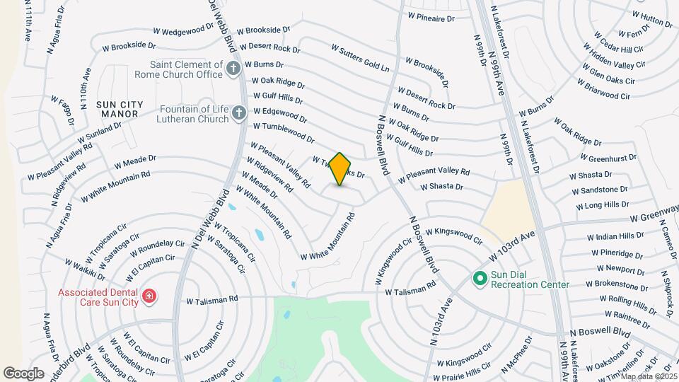 10301 W Charter Oak Dr Map and Location Details