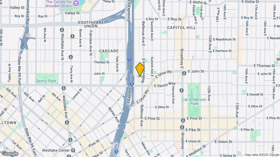 Derby Capitol Hill Mapa y Detalles de la Ubicación