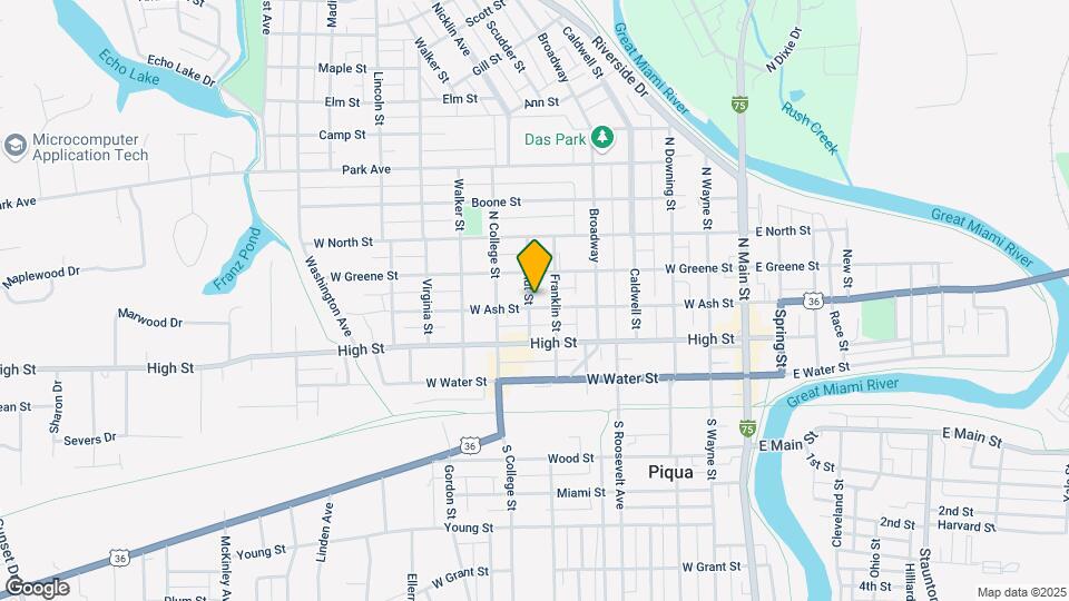 620 W Ash Rd Map and Location Details