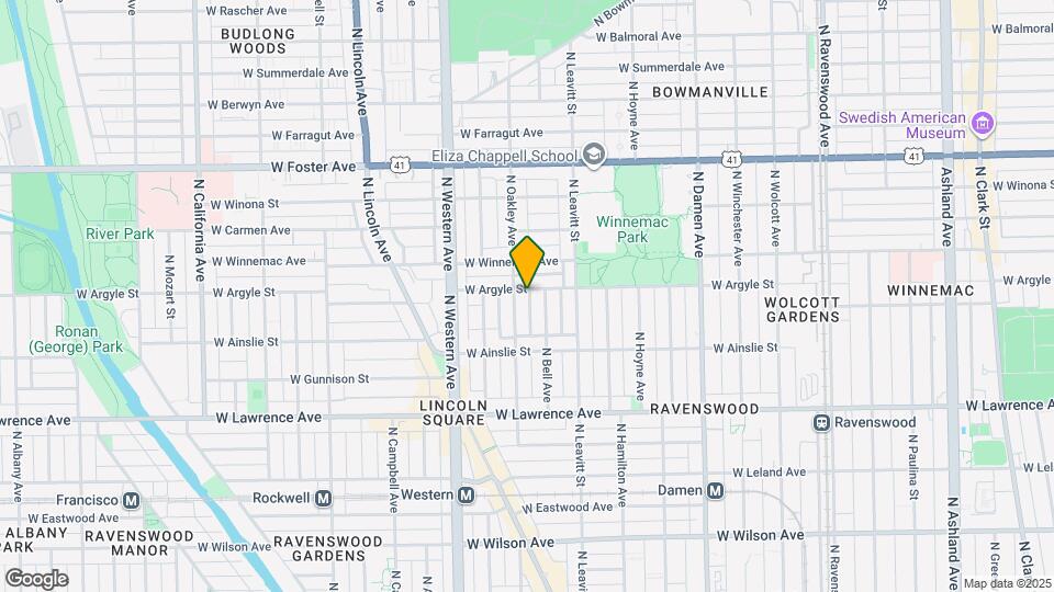 2257 W Argyle St, Unit 3 Map and Location Details