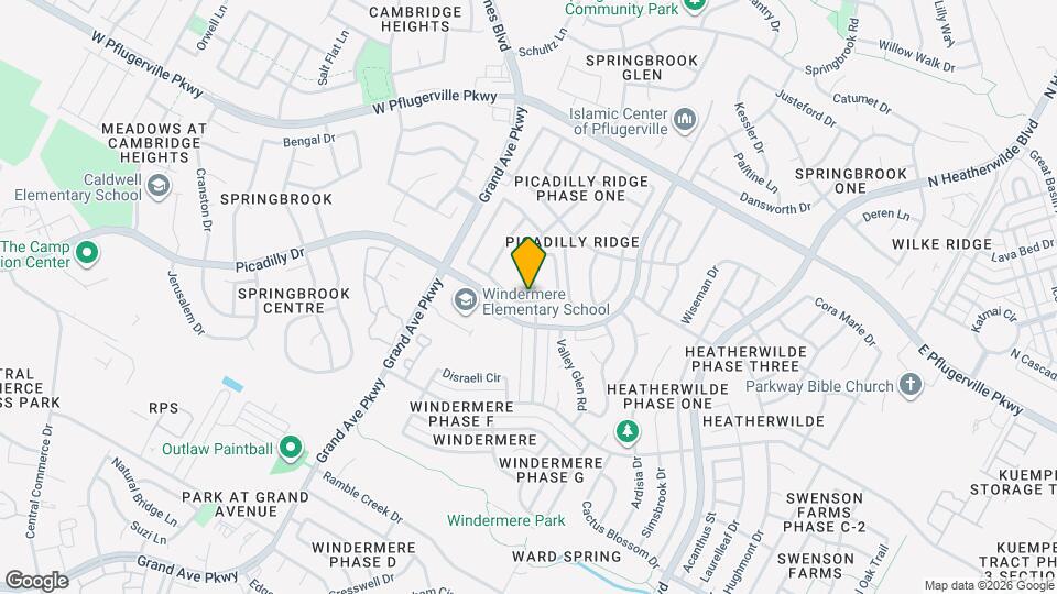 17300 Bishopsgate Dr Map and Location Details