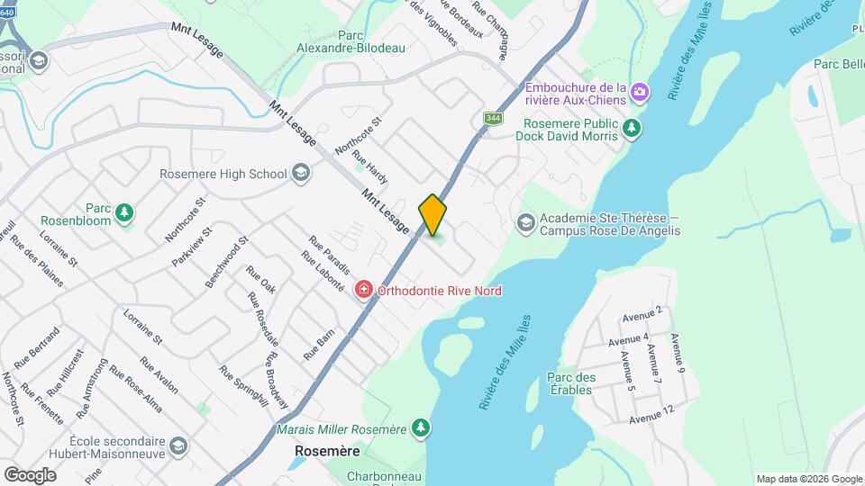 133 Cadieux Rue Map and Location Details