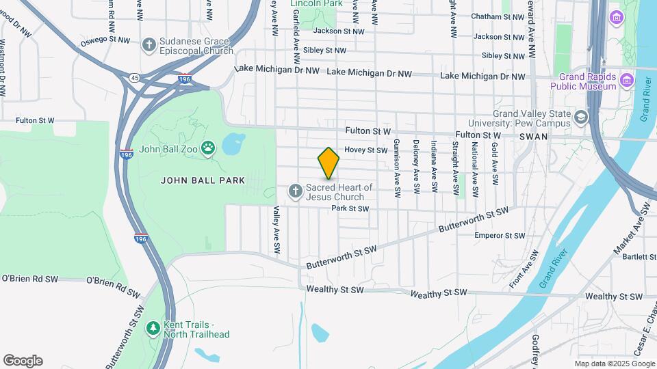 1105 Dayton St SW Map and Location Details