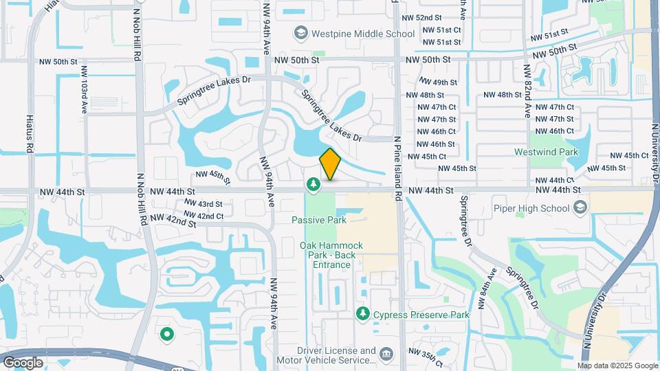 9184 NW 44th Ct Map and Location Details