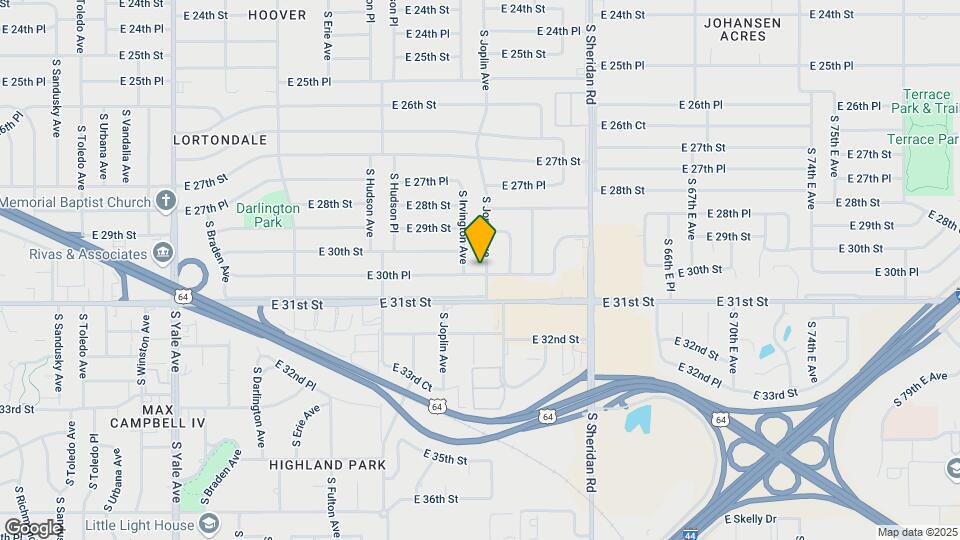 3018 S Joplin Ave Map and Location Details