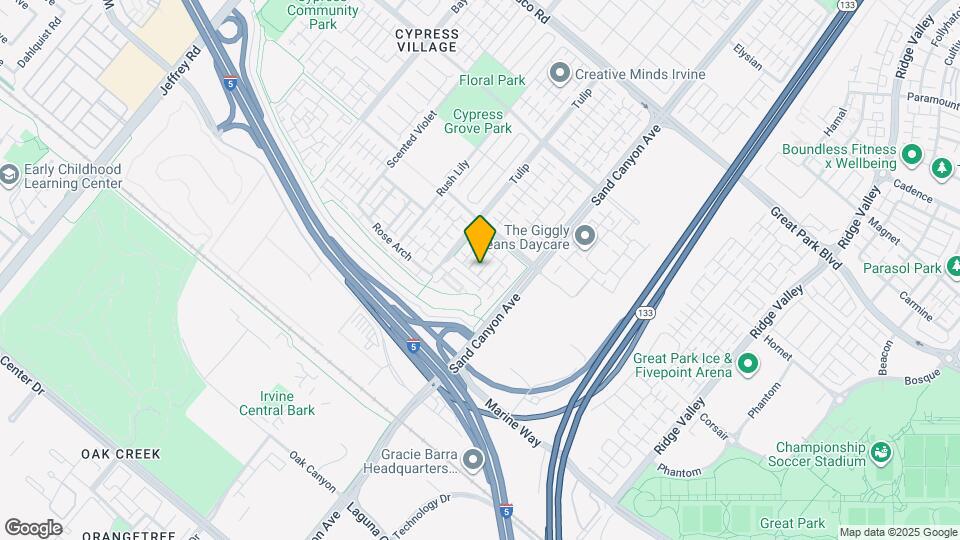 75 Evening Sun Map and Location Details