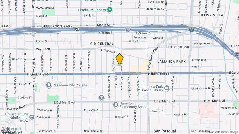 47 N Craig Ave Map and Location Details