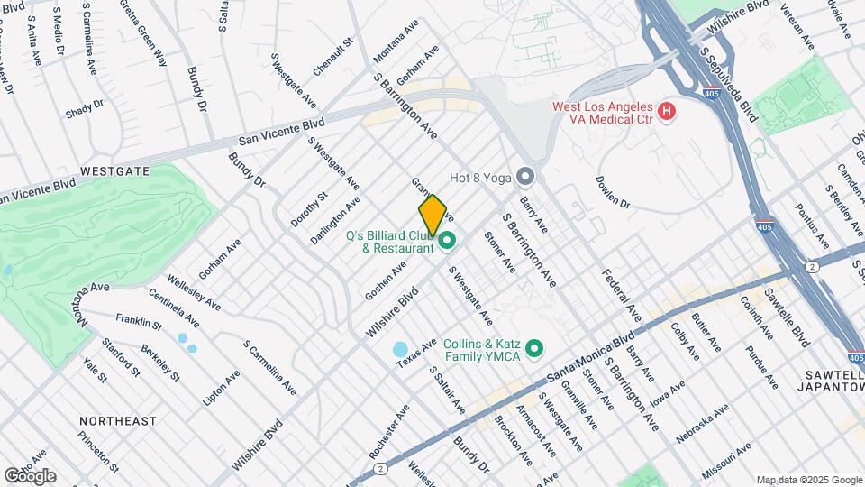 11842 Goshen Ave Map and Location Details
