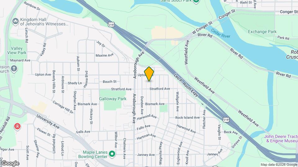 526 Kirkwood Ave Map and Location Details