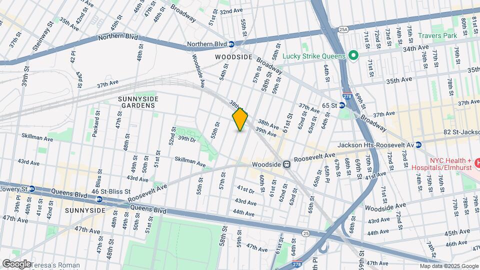 39-21 57th St-Unit -B1 B4 Map and Location Details