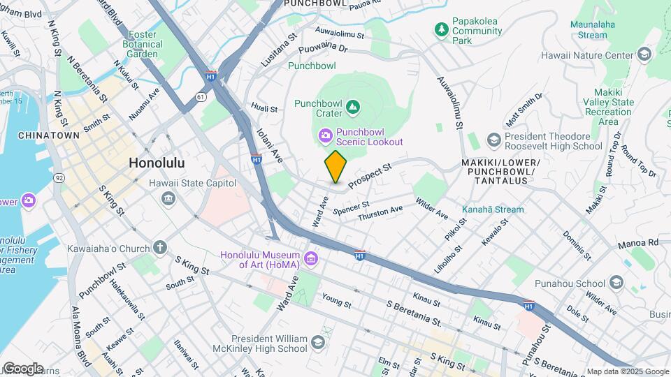 908 Prospect St Mapa y Detalles de la Ubicación