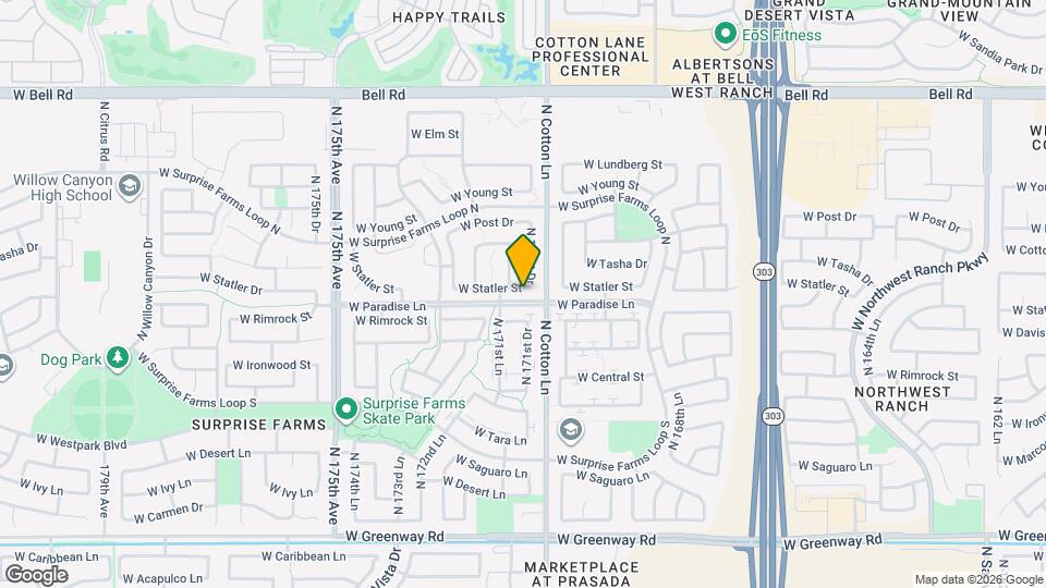 17145 W Statler St Mapa y Detalles de la Ubicación