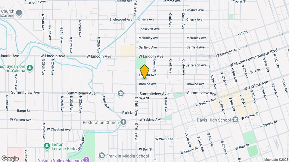 1517 Browne Ave Mapa y Detalles de la Ubicación