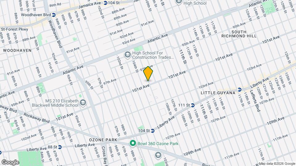 97-56 105th St Map and Location Details