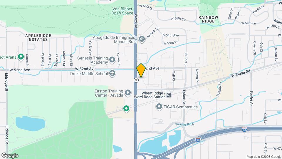 12363 W 51st Ave Mapa y Detalles de la Ubicación